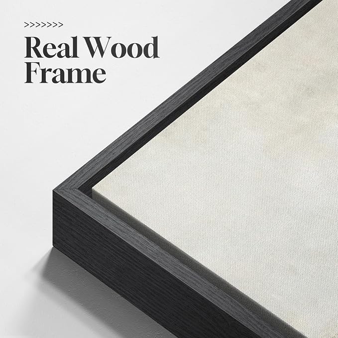Large Framed Abstract Nature Landscape Wall Art - Image 5