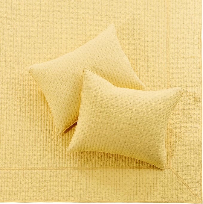 Levtex Home Cross Stitch Reversible King Bedspread Set - Image 8