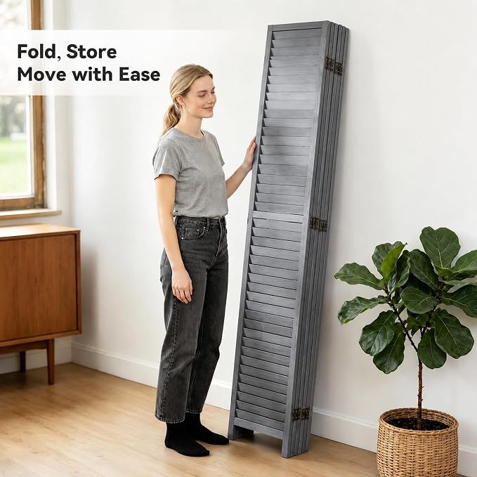 Wood Room Divider - Image 4