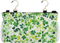 Bright Green Clover St. Patrick Bedside Caddy by QwThum