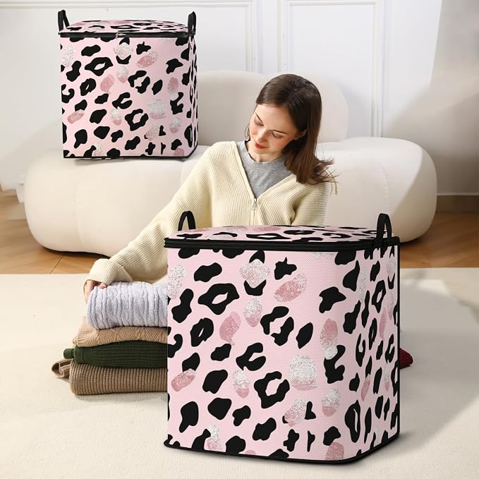 2pcs blanket storage bag for under bed, closet organizers 95L | quilt duvet - Image 5