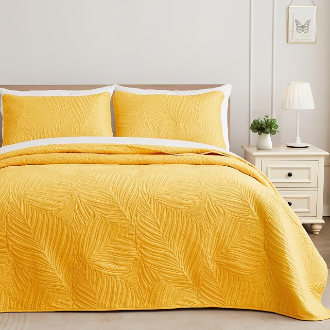 Exclusivo Mezcla California King Quilt Bedding Set, Microfiber Bedspreads | by ExclusivoMezcla