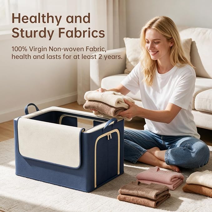 3 Openings Clothes Storage Bins - Image 4