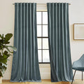 RYB HOME Velvet Curtains 96 inches Long by RYBHOME