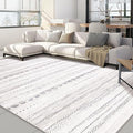 Nakagishi 8x12 Area Rugs Living Room: Washable Boho Large Neutral Soft by NakagishiAreaRug