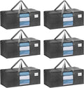 VENO Heavy Duty Moving Bags, Storage Bags, 6 Pack | Packing Supplies, by Veno
