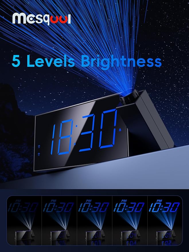 Mesqool Projection Alarm Clock - Image 4
