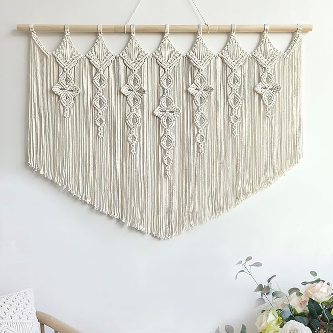 Achart Macrame Wall Hanging Large- Boho Wall Decor- large wall art- Wall Decor by Achart