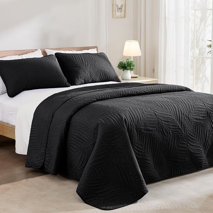 Exclusivo Mezcla California King Quilt Bedding Set, Microfiber Bedspreads | - Image 2