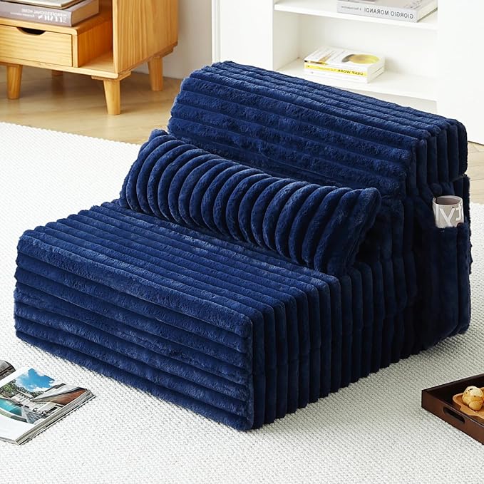 Folding Sofa Bed Convertible Sleeper Chair Mattress by TiitaHome