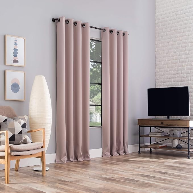Sun Zero Nordic 2-pack Theater Grade Extreme 100% Blackout Grommet Curtain - Image 7