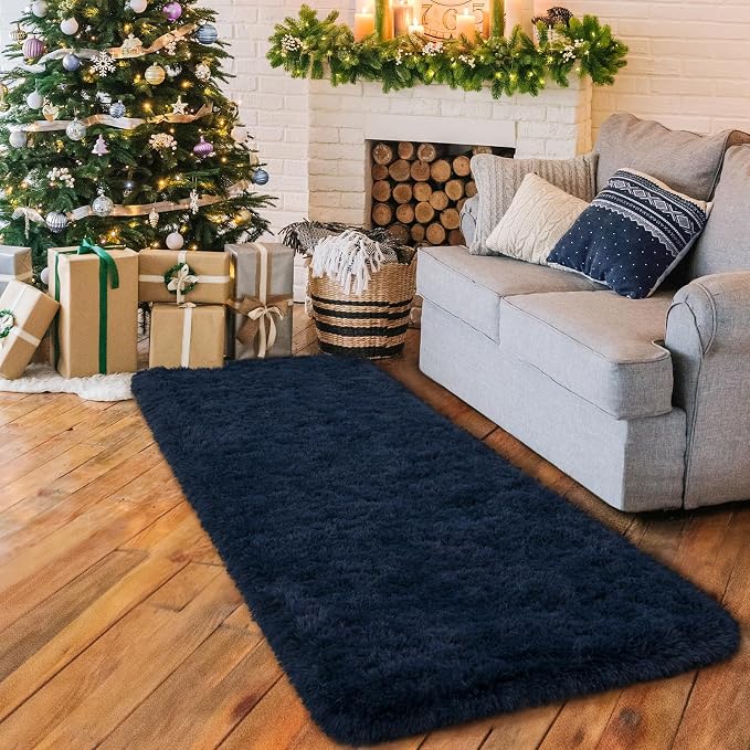 HOMORE 2x6 Runner Rug for Bedroom, Cute Carpets for Kids Room Dorm Bedside - Image 2