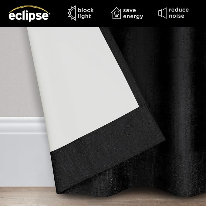 Eclipse Kendall Extra‑Wide Patio Door Curtain - Image 2