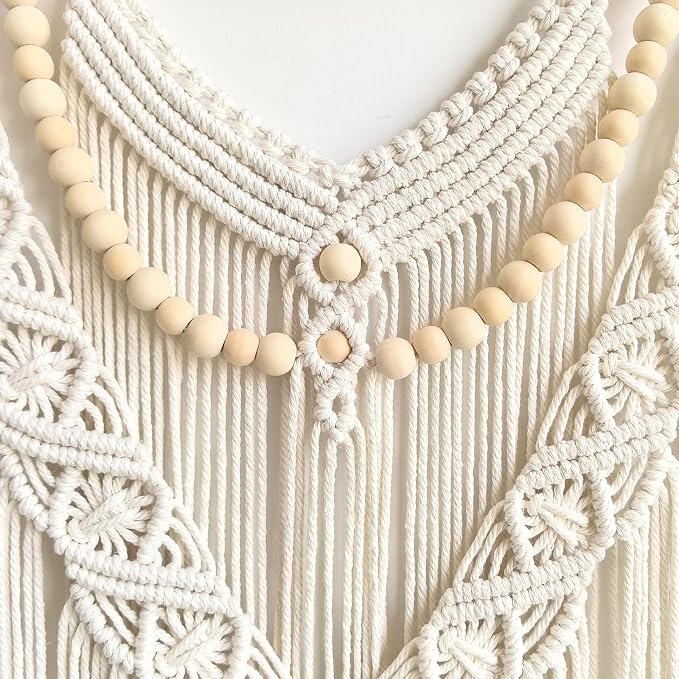 Achart Macrame Wall Hanging Large- Boho Wall Decor- large wall art- Wall Decor - Image 2
