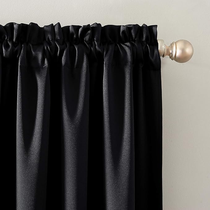 Sun Zero Oslo Theater Grade Extreme Total Blackout Rod Pocket Curtain Panel - Image 3