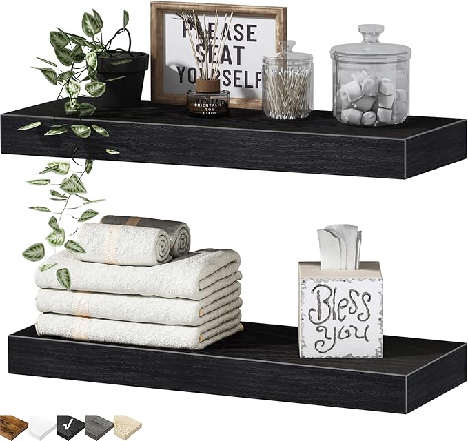 QEEIG Bathroom Floating Shelves by QEEIG