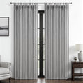 Memory Shape Pinch Pleated Blackout 86 Inch Room Divider Curtains 2 Panels Set by PleatedDrapes