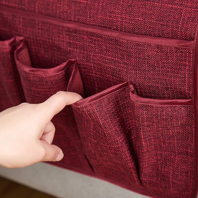 Sofa Armrest Organizer Non-Slip Arm Chair Hanging Caddy Remote Control Holder - Image 4
