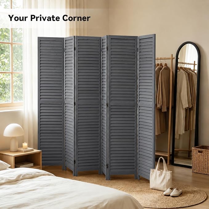 Wood Room Divider - Image 7