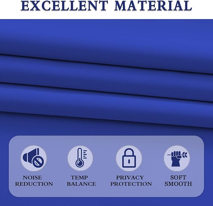 108 inch Extra Length Curtains for Bedroom - Image 4