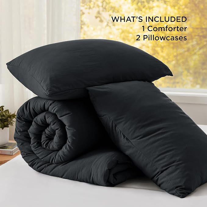 Bedsure King Comforter Set, 3 Pieces GentleSoft™ Bed Set, 1 Lightweight - Image 6
