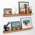 Fun Memories Picture Ledge Shelf, 36 Inch Floating Shelves Set of 2, Nursery by FunMemories