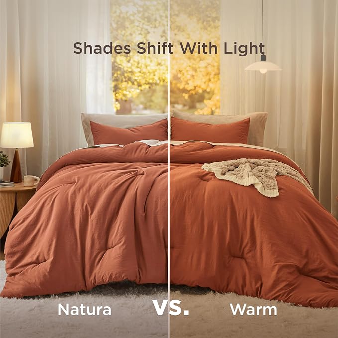 Bedsure Queen Comforter Set, 3 Pieces GentleSoft™ Bed Set, 1 Lightweight - Image 2