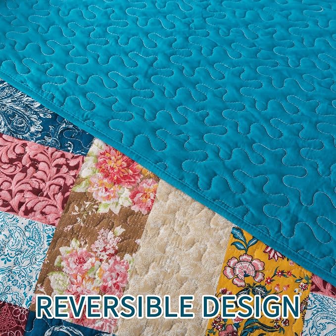 BEDIFANY Farmhouse Queen Quilt Set - Image 5