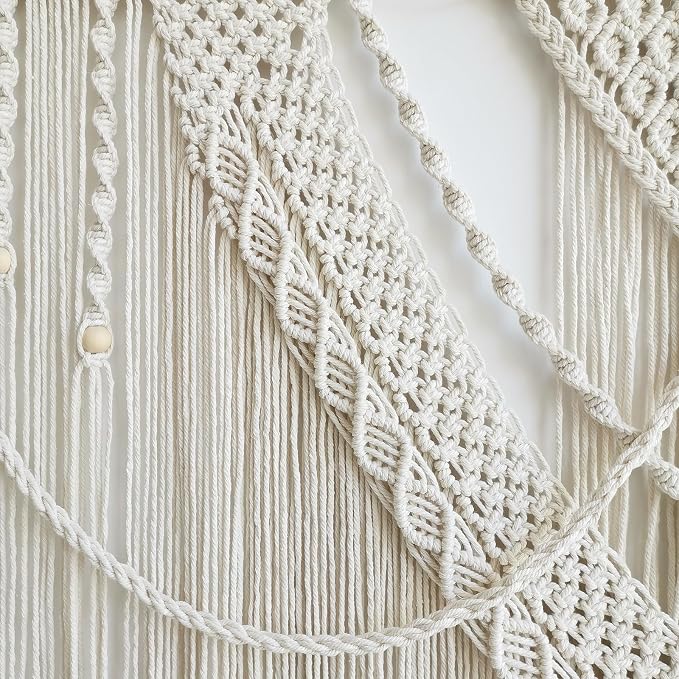 Achart Macrame Wall Hanging Large- Boho Wall Decor- large wall art- Wall Decor - Image 5