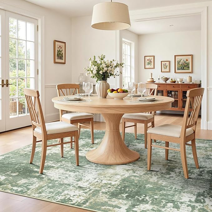 RELEANY Washable 6'x9' Abstract Area Rug - Image 4