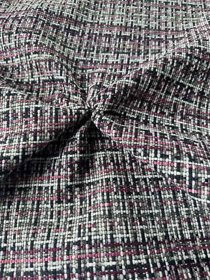 OctoRose 3 Side Zipper Upholstery Thick Linen Tweed Purple, Full Size Futon Cover Sofa DayBed Mattress Slipcover (Linen-Purple, Full Size)