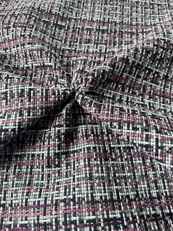 OctoRose 3 Side Zipper Upholstery Thick Linen Tweed Purple, Twin Size Futon Cover Sofa DayBed Mattress Slipcover (Linen-Purple, Twin Size)