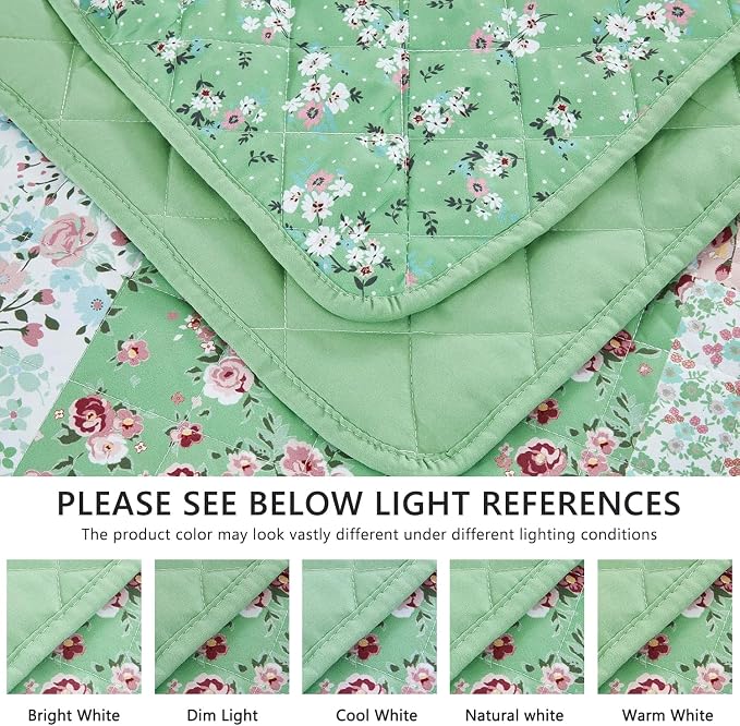 DaisyHuang Oversized King Bedspread, Reversible, 6 Piece, 100% Microfiber - Image 7