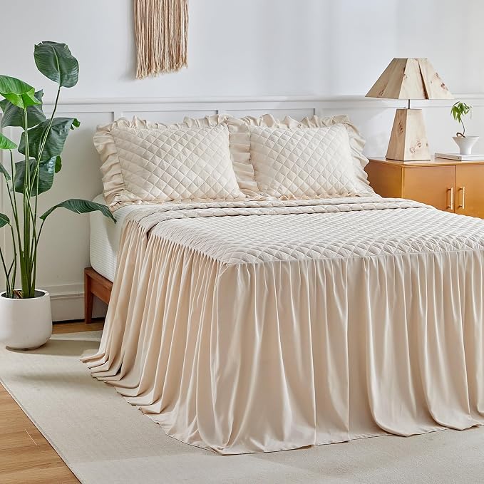 Ruffle Skirt Bedspread Set - Image 7