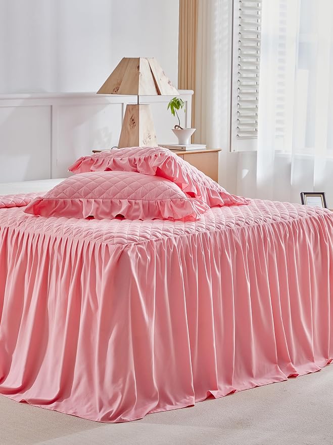Ruffle Skirt Bedspread Set - Image 9