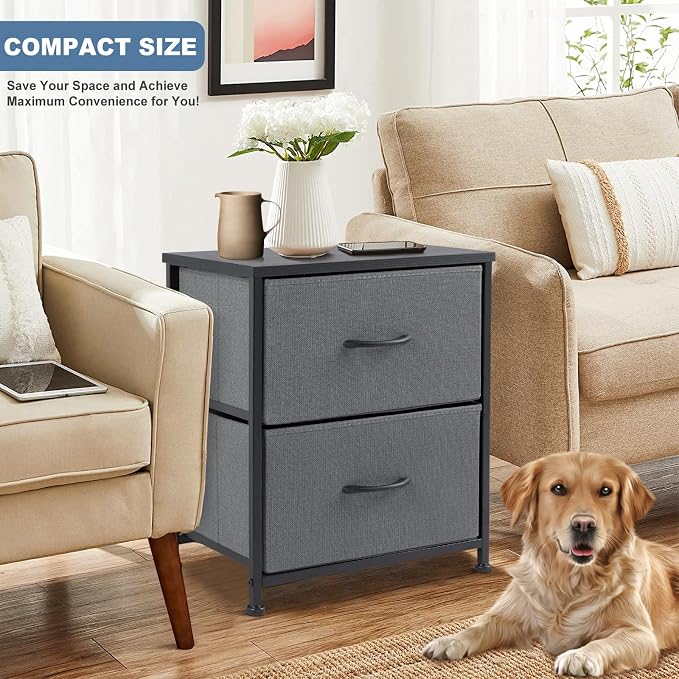 DUMOS Night Stand Small Dresser - Image 2