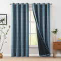 jinchan Boho Blackout Curtains 84 Inches Long by JINCHAN