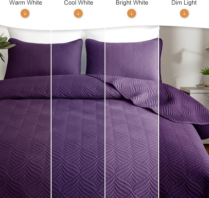 Whale Flotilla Extra Soft King Quilt Bedding Set, Lightweight Bedspreads | - Image 6