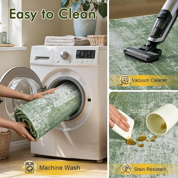 9x12 Ft Extra Large Washable Area Rugs - Image 8