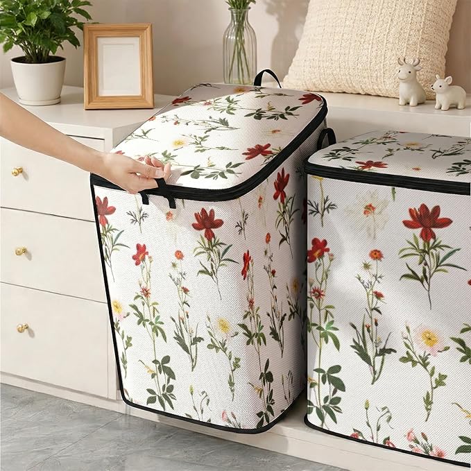 2pcs blanket storage bag for under bed, closet organizers 95L | clothing - Image 6