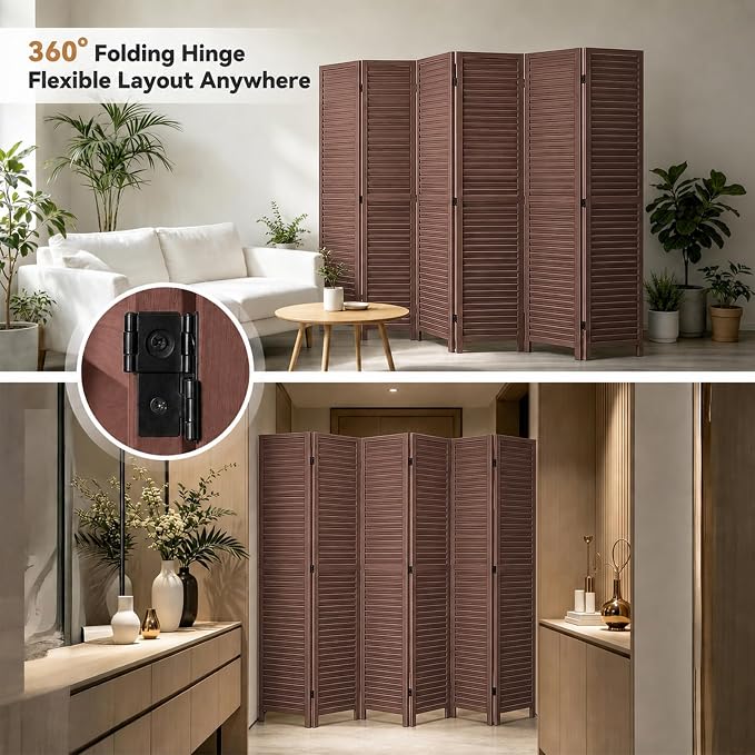 Wood Room Divider - Image 5