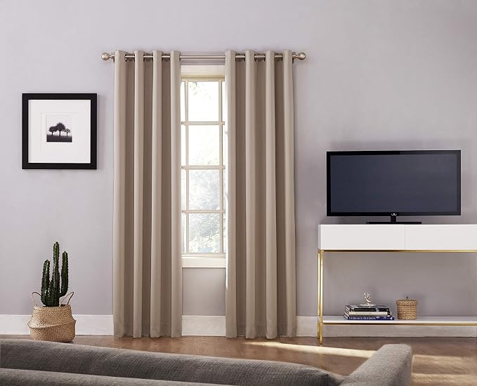 Sun Zero Nordic Theater Grade Extreme 100% Blackout Grommet Curtain Single Panel - Image 9