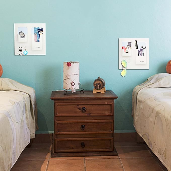 Easy Eco Life Bedside Shelf Accessories Organizer- Wall Mount Self Stick On - Image 5