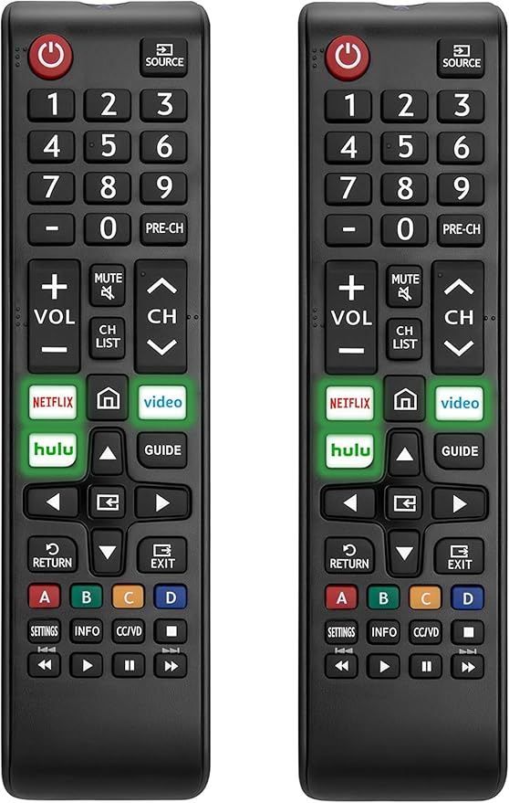Universal Remote Compatible with Samsung TV Remote Replacement, IR, No Voice, Compatible All Smart LCD LED HDTV 3D Smart TVs Models BN59-01315J BN59-01315A BN59-01301A