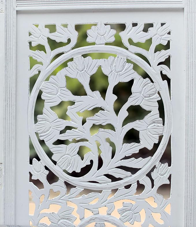 COTTON CRAFT Room Divider Wood Screen - Image 7