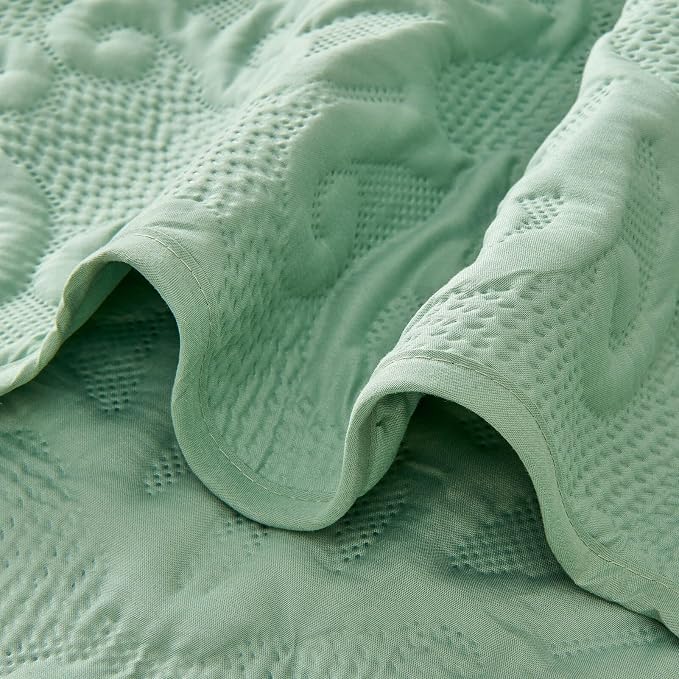 Kingnex Oversized King Bedspreads 128x120 - Image 6