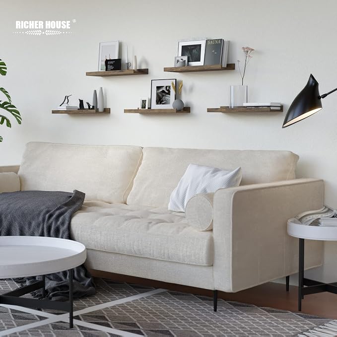 RICHER HOUSE 5-Set Floating Shelves - Image 7