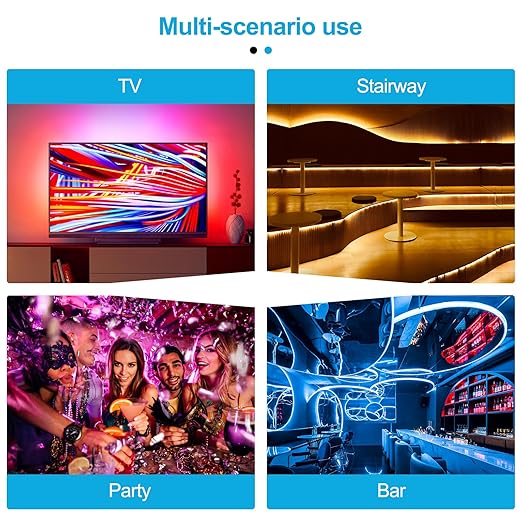 Mini IR Remote Controller for Single Color LED Strip Lights,11-Key Wireless Dimmer with Dynamic Effect Mode, Ideal for 3528/5050/ LED Tape,Dimming for Room, Home, Cabinet, DIY