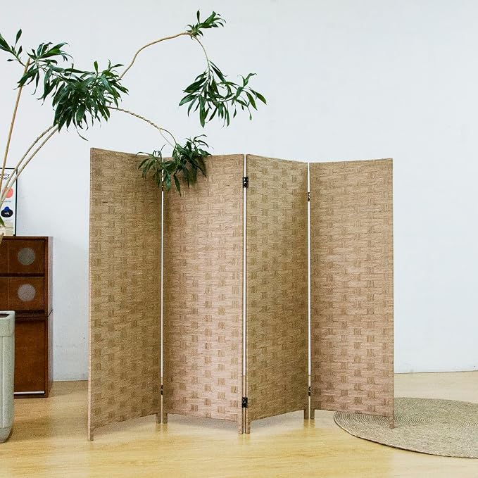 4 Panel Double Sided Short Room Divider - Image 4