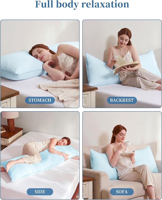 YZ HOME Full Body Pillow Insert -Large Long Bed Pillow - Image 5